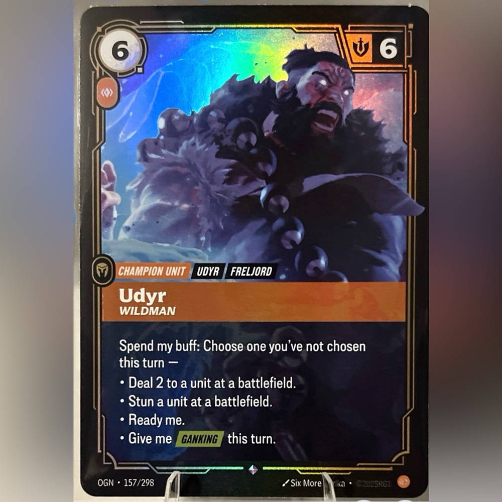 League Of Legends TCG: Origins (OGN) - UDYR WILDMAN 157/298 NM